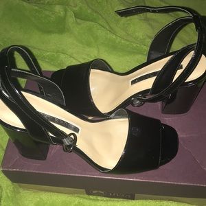 Black Patent Leather Heels